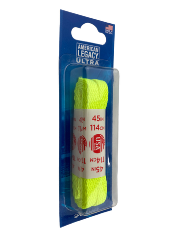 American Legacy ® Ultra All-Pro Laces | Neon Yellow