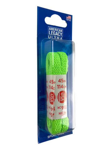 American Legacy ® Ultra All-Pro Laces | Neon Green