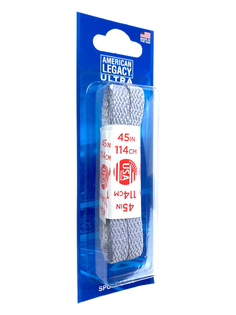 American Legacy ® Ultra All-Pro Laces | Silver – HickoryBrands