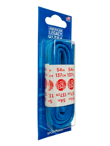 American Legacy ® Ultra Oval Laces | Neon Blue
