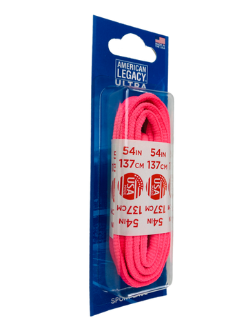 American Legacy ® Ultra Oval Laces | Neon Pink