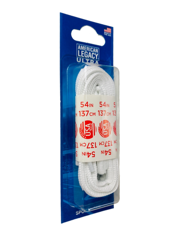 American Legacy ® Ultra Oval Laces | White