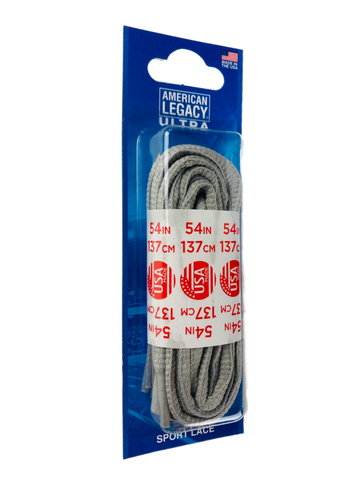 American Legacy ® Ultra Oval Laces | Ultra Grey