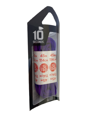10 Seconds ® Athletic Bubble Laces | Purple