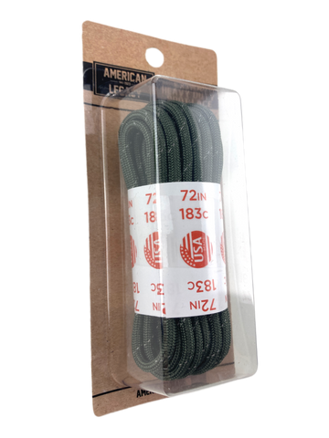 American Legacy ® Reflexall ® Extra Heavy Duty 550 Paracord Laces | OD Green Reflective