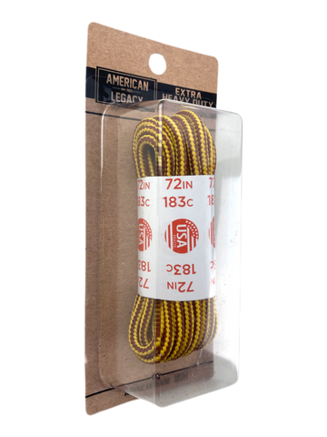 American Legacy ® Extra Heavy Duty Boot Laces | Rawhide Waxed
