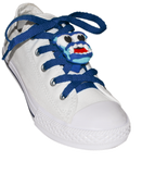 ShoeFlys ® Funsets™ | Monsters with Royal Blue Laces