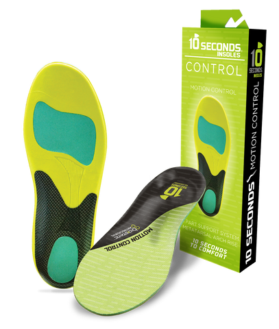 10 Seconds ® Motion Control Performance Insoles