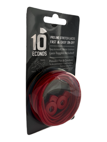 10 Seconds ® Proline MultiSport Stretch Lace | Red