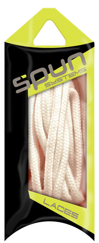 Spun™ Round Sport ShoeLaces - White