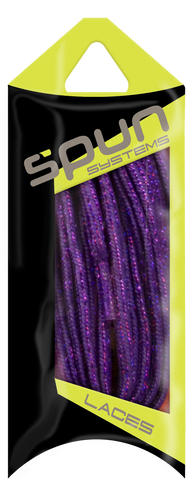 Spun™ Sparkle ShoeLaces - Purple