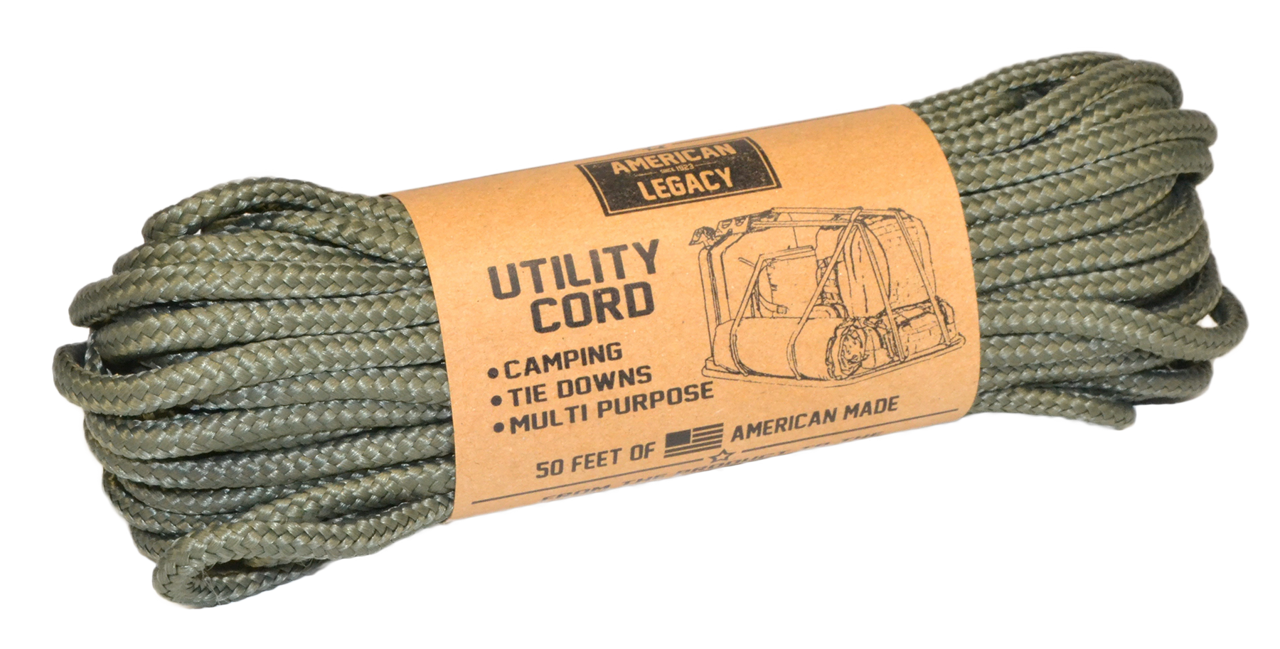 American Legacy ® Polypropylene Utility Cord | 50 ft [PREORDER]