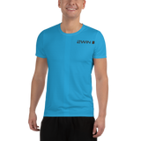 2WIN ® EvoChill ™ Cooling Performance Top | Vibe 3D Printed Blue