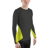 2WIN ®  EvoChill ™ Cooling Compression Top with DELTA BLOOD FLOW ACTIVATION | Vibe 3D Printed Neon Yellow