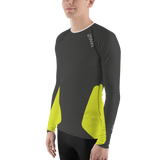 2WIN ®  EvoChill ™ Cooling Compression Top with DELTA BLOOD FLOW ACTIVATION | Vibe 3D Printed Neon Yellow