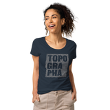 Topographa™ | Womens BlockMap | Scoop T