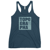 Topographa™ | BlockMap | Women's Racerback Tank